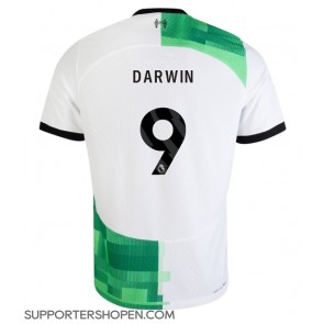 Liverpool Darwin Nunez #9 Borta Matchtröja 2023-24 Kortärmad